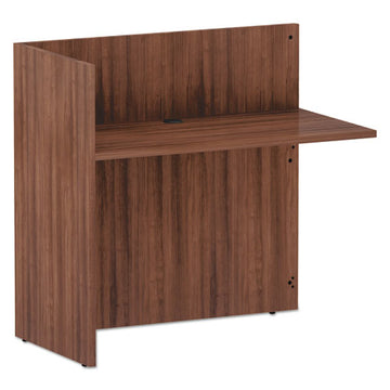 Alera® Alera Valencia Reversible Reception Return, 44 1-8w X 23 5-8d X 41 1-2h, Medium Cherry freeshipping - TVN Wholesale